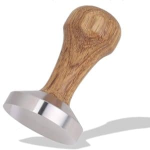 COFFEE TAMPER WOODEN HANDLE