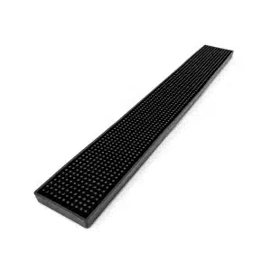 Bar mat for keeping your workspace clean and organized.