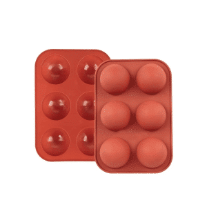 Silicone Mold Half Sphere 6pcs