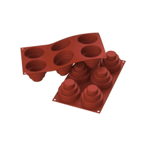 Silicone Mold Wonder Cake 6pcs