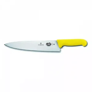 Chef Knife 25cm Yellow Handle