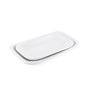 Ivory Porcelain Rectangular Plate