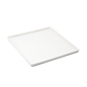 Ivory Porcelain Square Plate