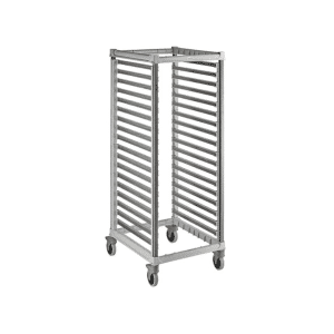 Chef KnifeCamshelving GN 1/1 Full Size 18 Pan Trolley Rack with Casters Cambro