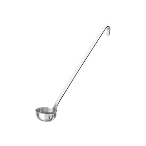 Paderno One Piece Ladle with Spout Left-Handed Stainless Steel